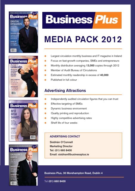 MEDIA PACK 2012 - Business Plus Online