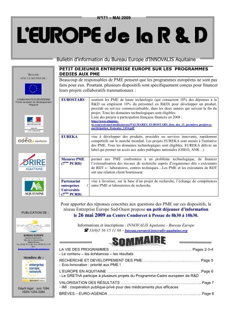 BULLETIN 171 - Page d'accueil