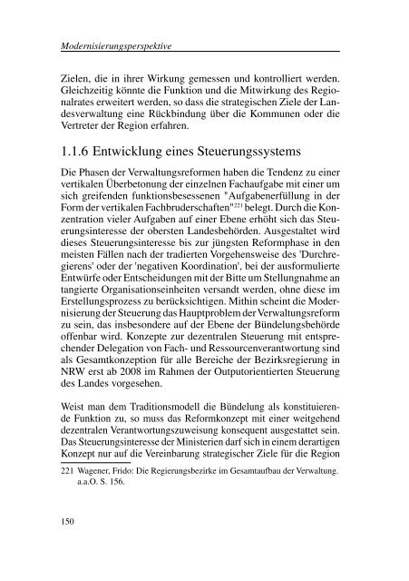 Band 12 - Bezirksregierungen in NRW - Westfalen Initiative