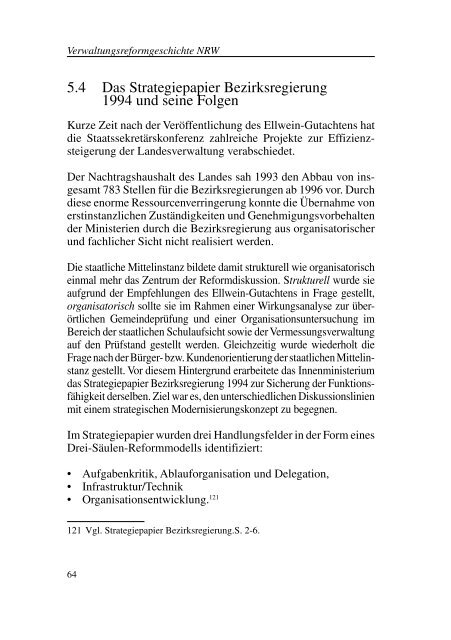 Band 12 - Bezirksregierungen in NRW - Westfalen Initiative