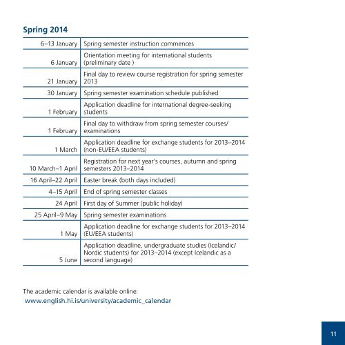 Guide for International Students 2013 - 2014 - University of Iceland