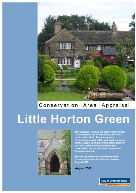 Little Horton Green - Bradford Metropolitan District Council