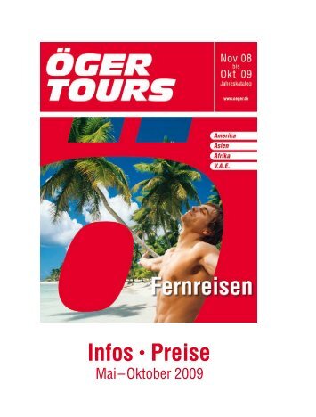Infos • Preise - Öger Tours