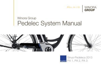 Pedelec System Manual - Staiger