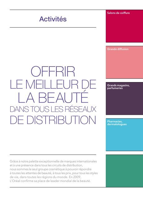 Télécharger le Rapport annuel 2009 - Rapport de Développement ...