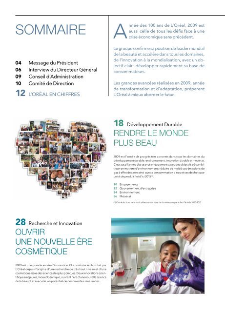 Télécharger le Rapport annuel 2009 - Rapport de Développement ...