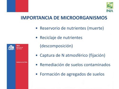 Fertilidad y manejo sustentable del recurso suelo