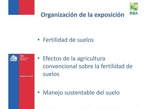 Fertilidad y manejo sustentable del recurso suelo