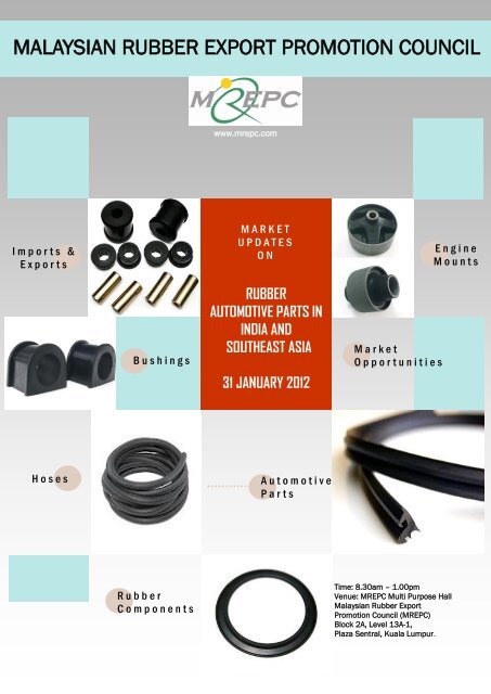 rubber automotive parts in india and southeast asia 31 Mrepc