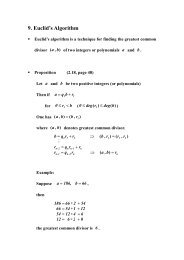 9. Euclid’s Algorithm