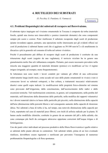 MANUALE SULLA GESTIONE SOSTENIBILE DEI VIVAI - Ce.Spe.Vi.