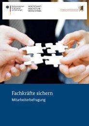 Mitarbeiterbefragung - Kompetenzzentrum FachkrÃ¤ftesicherung