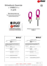 Betriebsanleitung RUd VWBG V Deutsch - Evers GmbH