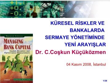 Full Presentation - C. CoÅkun KÃ¼Ã§Ã¼kÃ¶zmen