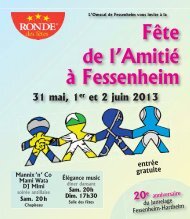 Prog 13_Prog FA 2012 - La Ronde des fêtes