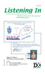 Radio Fun for Everyone - Ontario DX Association