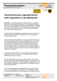 Vierte Dortmunder Jugendkonferenz stellt Jugendliche in den ...