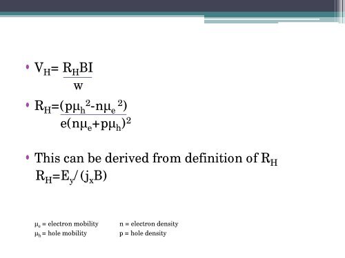 Demonstrating the Hall Effect