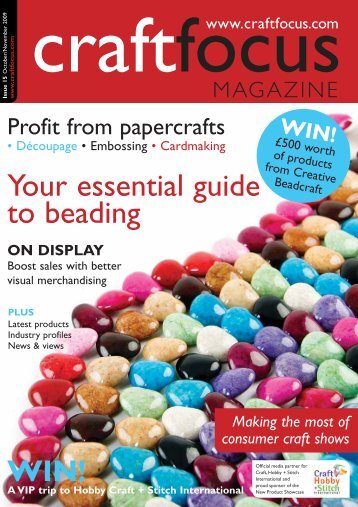 Your essential guide to beading - Craft Focus Magazine