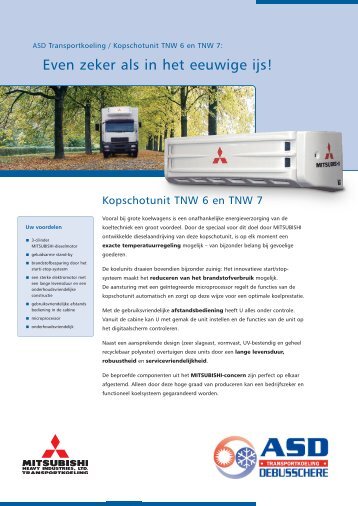 Bestand downloaden - Mitsubishi Transportkoeling