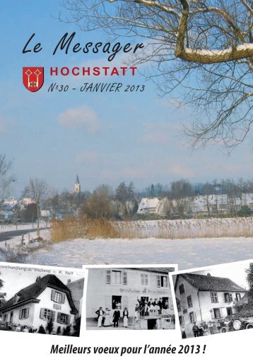 Messager NÂ°30 janvier 2013 - Hochstatt