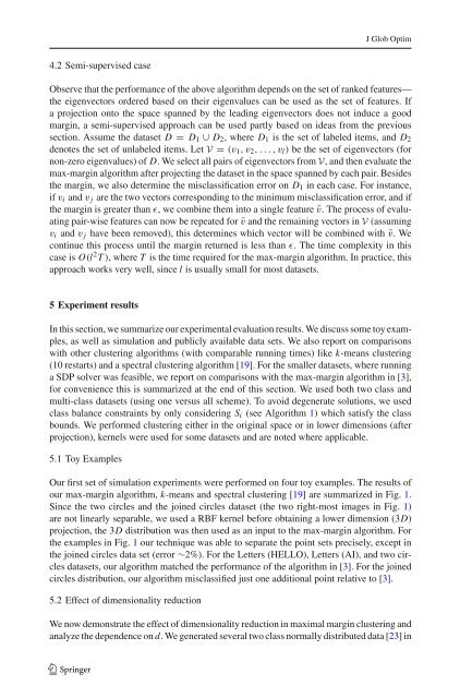 An efficient algorithm for maximal margin clustering - ResearchGate