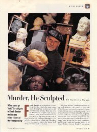 Murder, He Sculpted - Sabrina Rubin Erdely