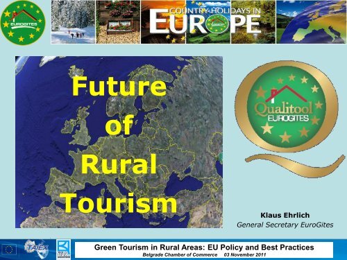 Green Tourism in Rural Areas: EU Policy and Best Practices