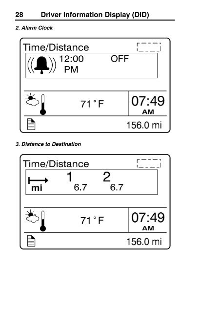 Volvo Driver Information Display System - Westside Motorcoach