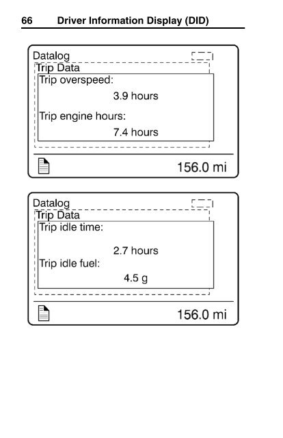 Volvo Driver Information Display System - Westside Motorcoach