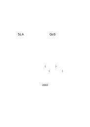 QoS Parameters to Network Performance Metrics Mapping for SLA ...