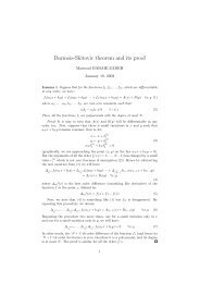 Darmois-Skitovic theorem and its proof