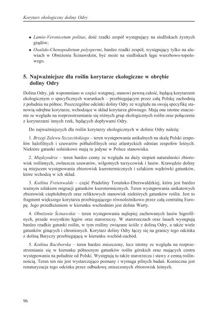 Korytarz ekologiczny doliny Odry pdf