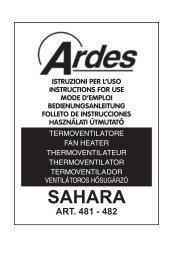 SAHARA - Ardes