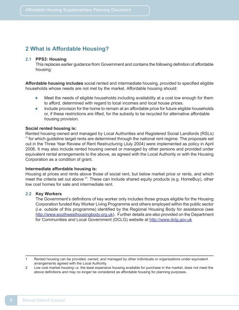 Affordable Housing Supplementary Planning Document (PDF 736 KB)