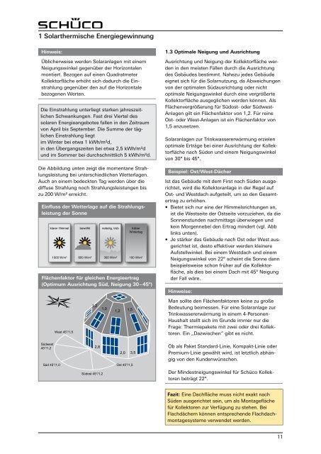 Planungsleitfaden Schueco Solarthermie circa 15 MB - Gerenda Solar