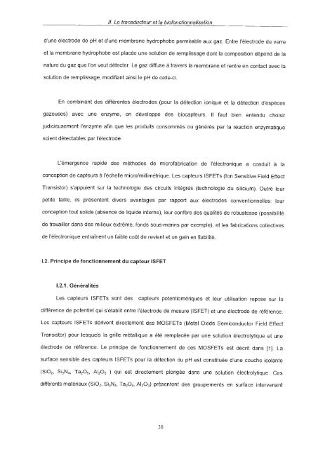 Etude de différentes méthodes de biofonctionnalisation pour la ...