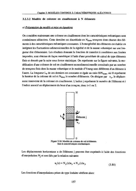 Interaction sol-structure en milieu stochastique - Bibliothèque Ecole ...