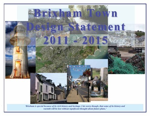 Brixham Town Design Statement 2011 - 2015 - Torbay Council