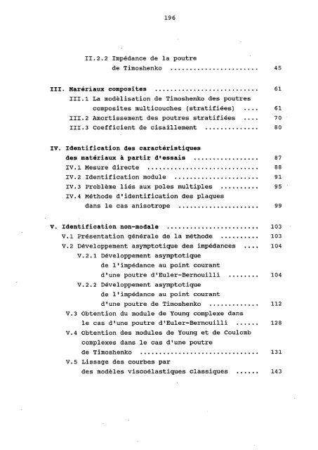 Identification des modules équivalents d'une poutre composite à ...