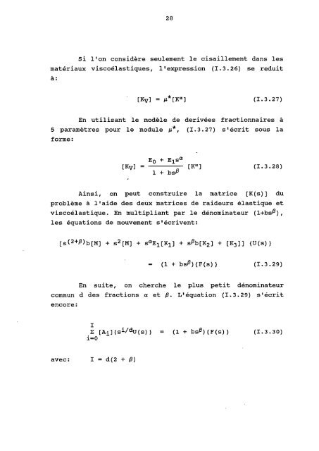 Identification des modules équivalents d'une poutre composite à ...