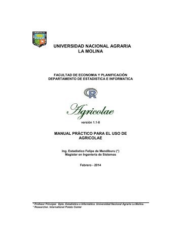 UNIVERSIDAD NACIONAL AGRARIA LA MOLINA - Index of ...