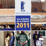 Rapport d'activitÃ©s de la FIACAT - 2011