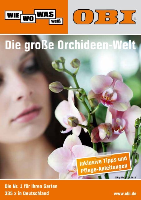 Die groÃŸe Orchideen-Welt - Obi