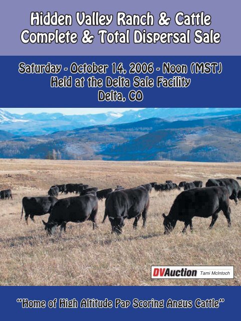 Hidden Valley Ranch & Cattle Complete & Total ... - Angus Journal