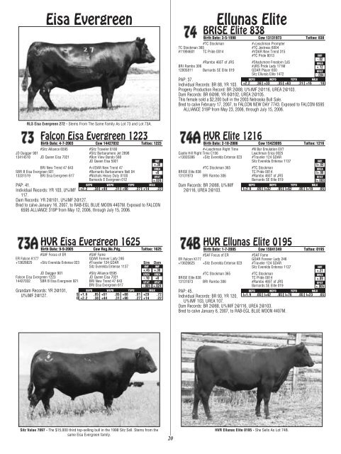 Hidden Valley Ranch & Cattle Complete & Total ... - Angus Journal