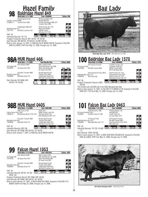 Hidden Valley Ranch & Cattle Complete & Total ... - Angus Journal