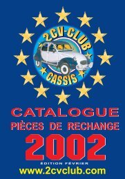 Écrou cage M7 fixation pare-chocs & châssis caisse Citroën 2cv Dyane Ami6