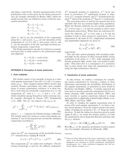 Resonant nonlinear magneto-optical effects in atomsâ - The Budker ...