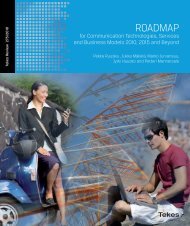 275/2010 ROADMAP for Communication Technologies ... - Tekes